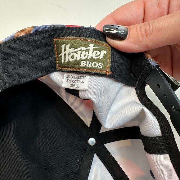 Howler Bros Floral Unstructured Snap Back Hat - Picture 4 of 4